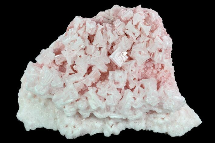 Pink Halite Crystal Plate - Trona, California #130671